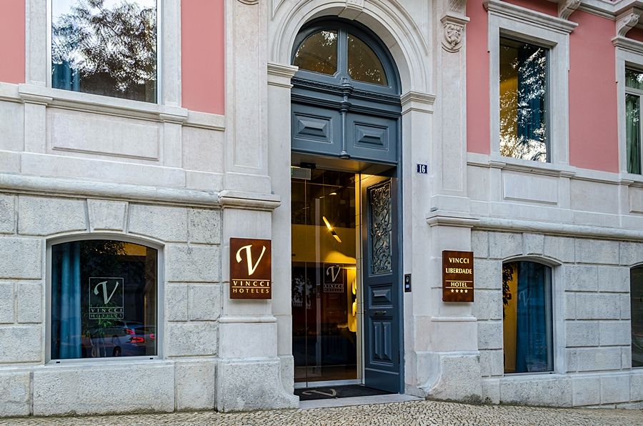 Vincci Liberdade Hotell Lisboa Exteriör bild